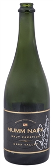 2009 World Series Celebration Mumm Napa Brut Prestige Napa Valley Champagne Bottle Signed and Inscribed By Alex Rodriguez (PSA/DNA)